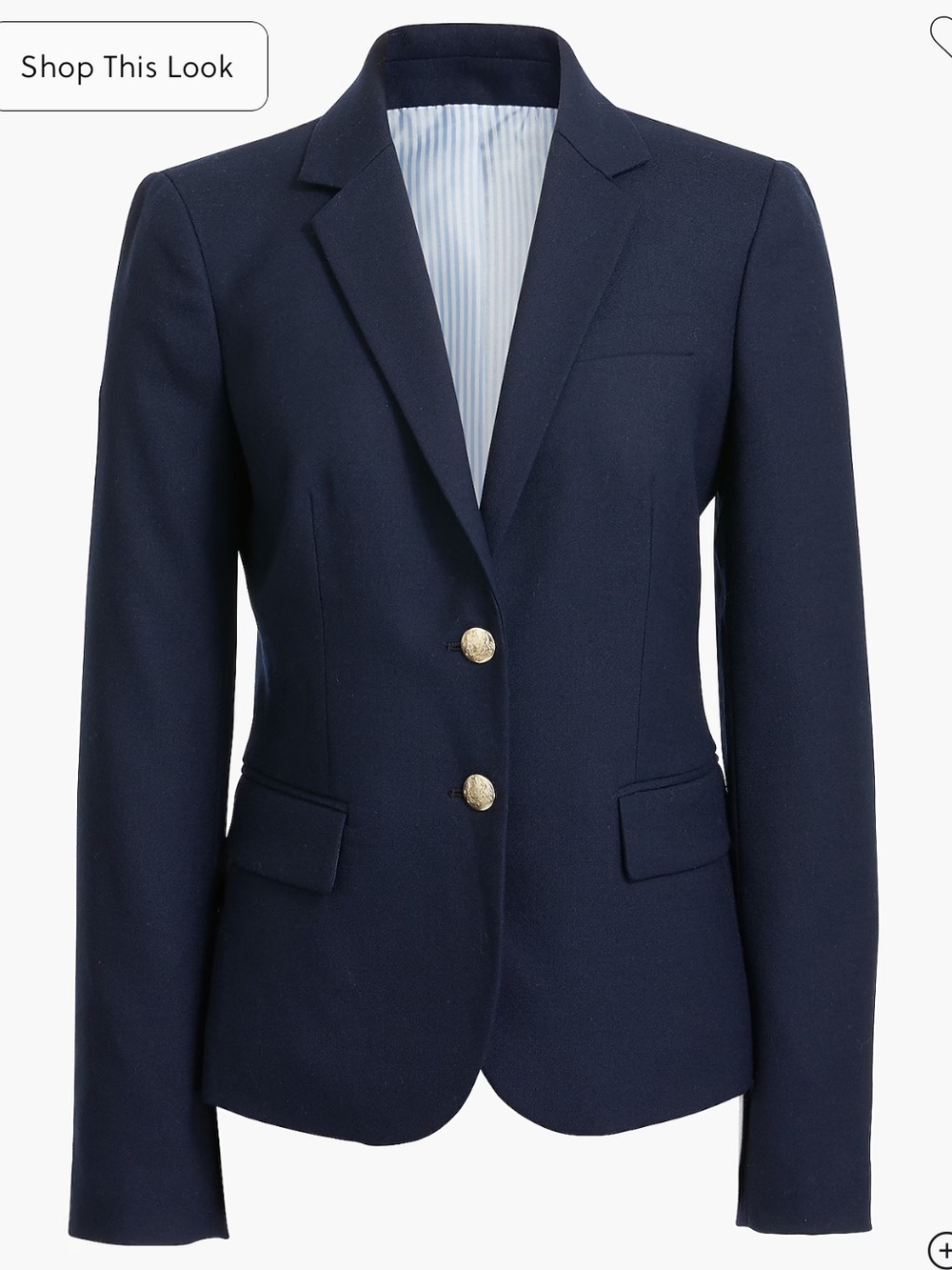 NWT J. Crew Navy Schoolboy Blazer - Picture 2 of 15